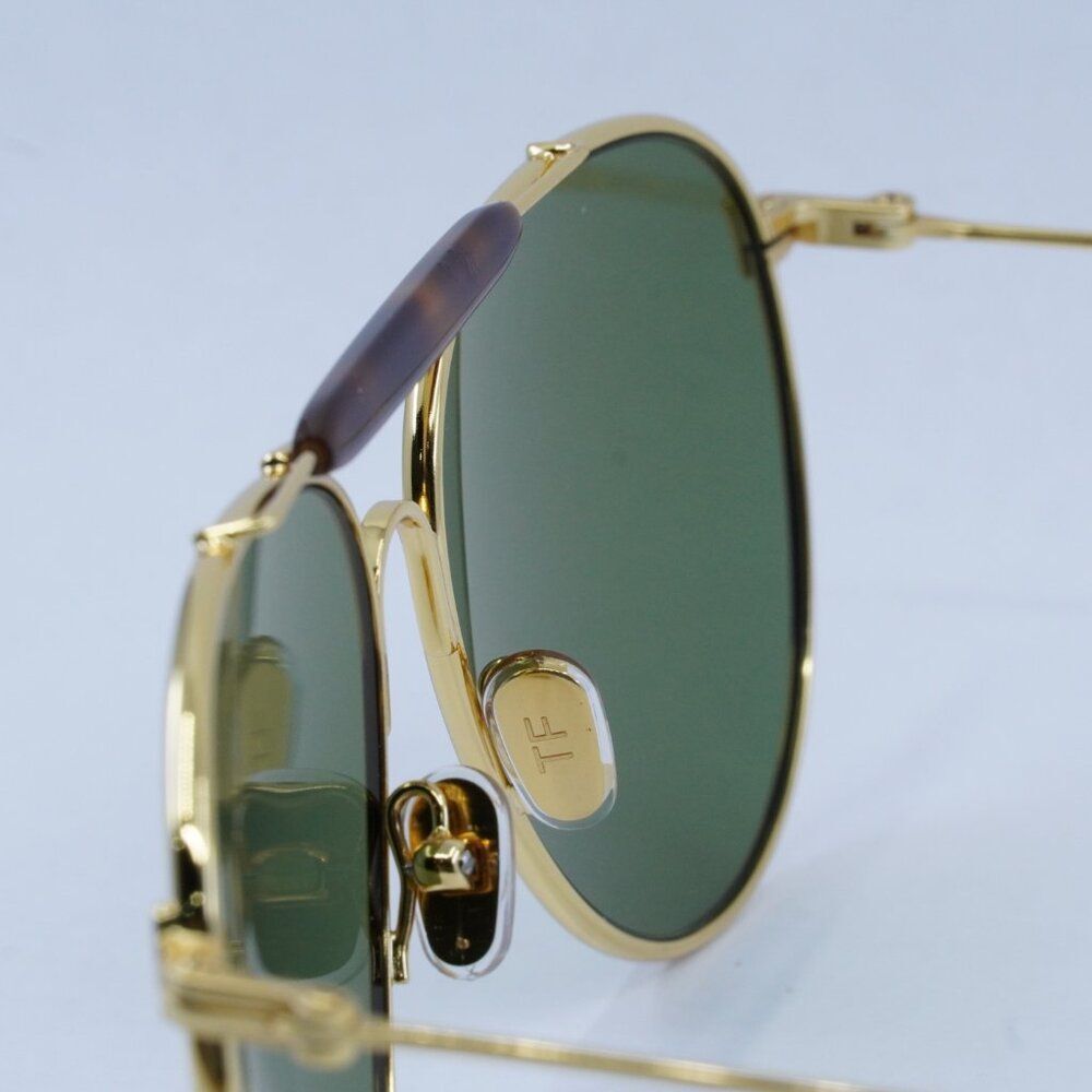 🕶️ New Tom Ford Raphael 02 FT0995 30N Sunglasses - Gold Frame, Green Lenses - Picture 6 of 11